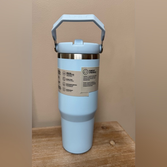 NEW Stanley Tumbler with Handle 30oz - Soft Blue - Picture 3 of 12